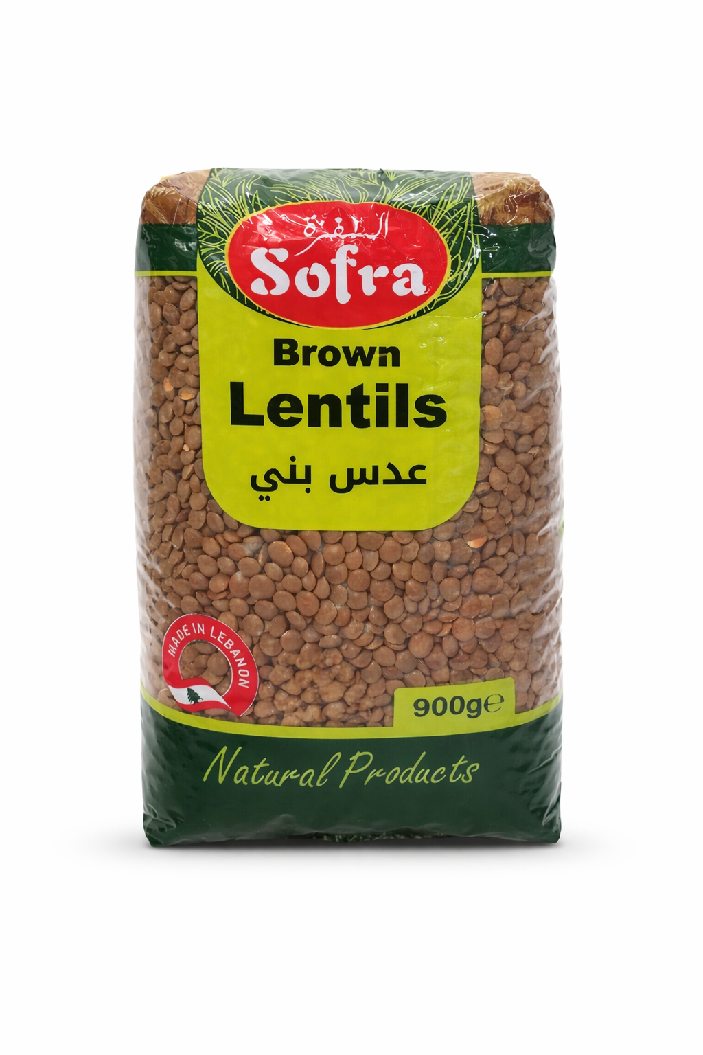 Sofra Brown Lentils 900g Pack
