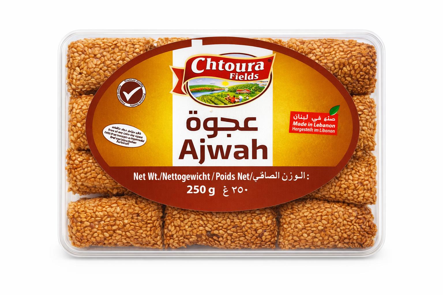 Chtoura Fields Ajwa Dates 250g Pack