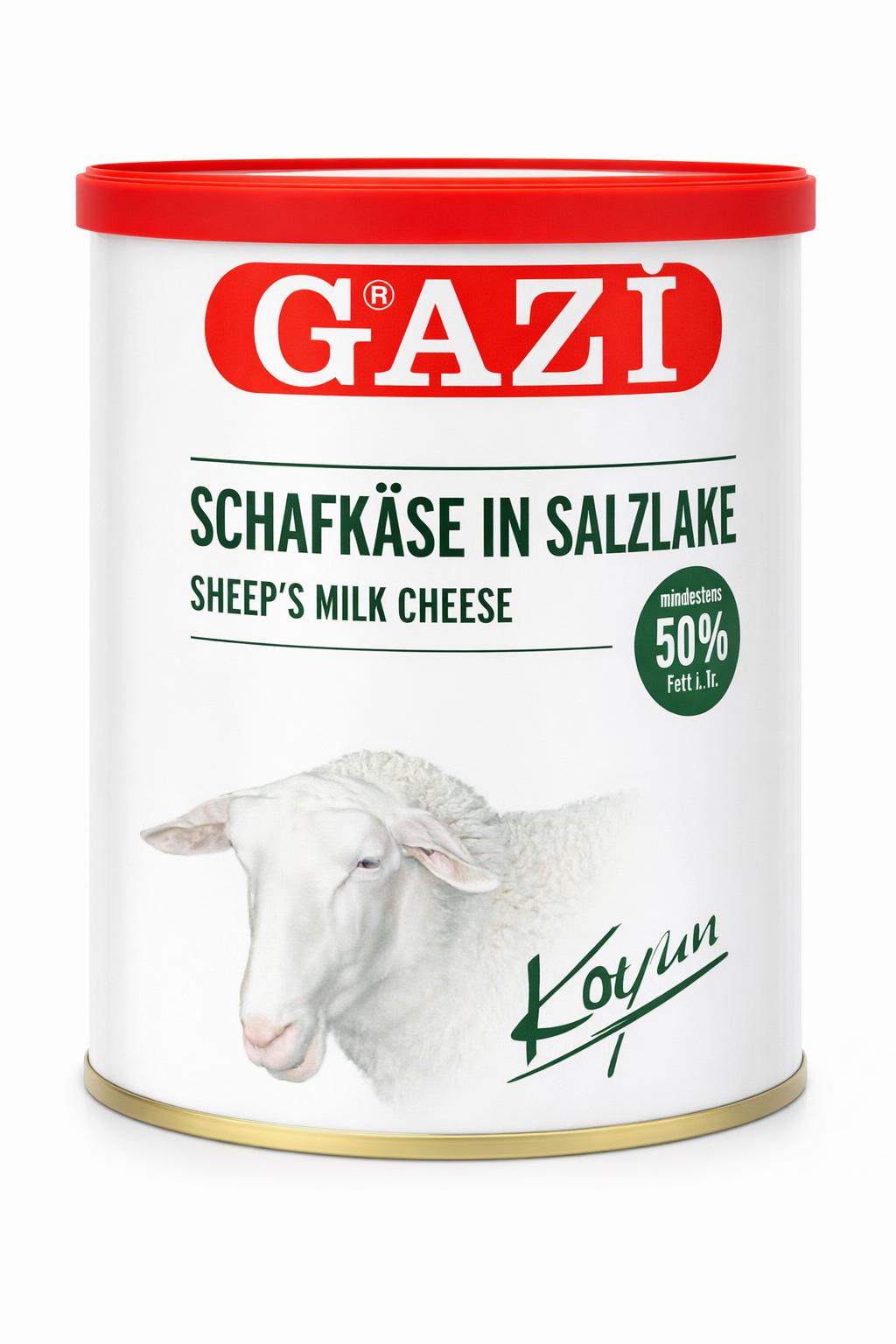 Gazi Sheep Cheese 50% Fat 400g Block