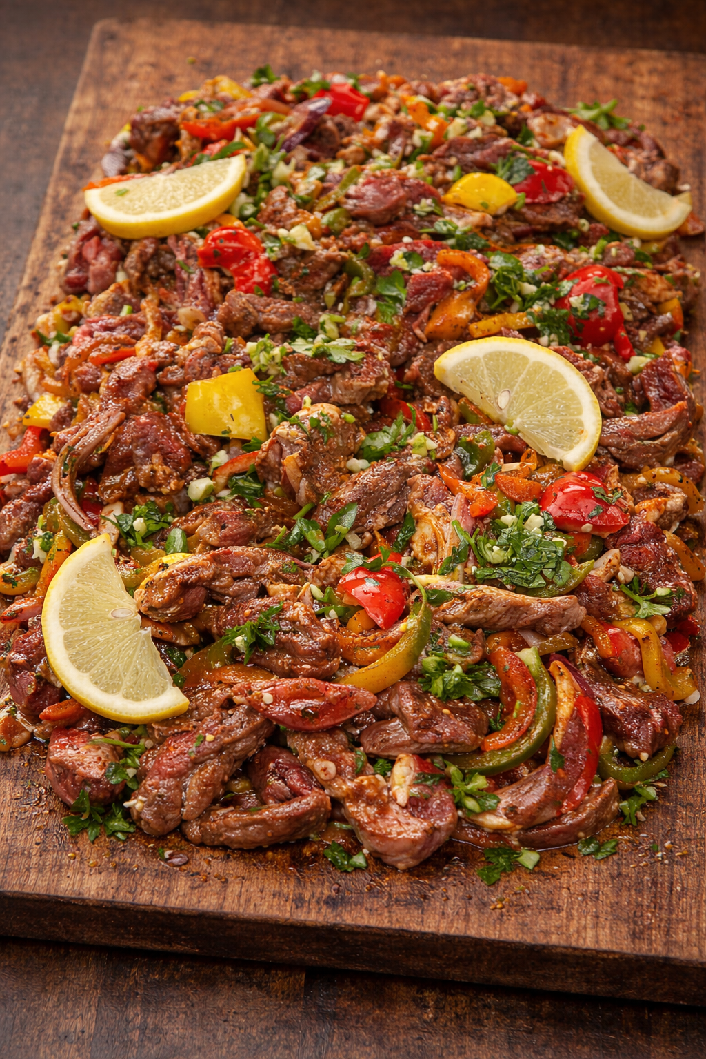 Marinated Fresh Halal Meat Shawarma Ready to Cook
