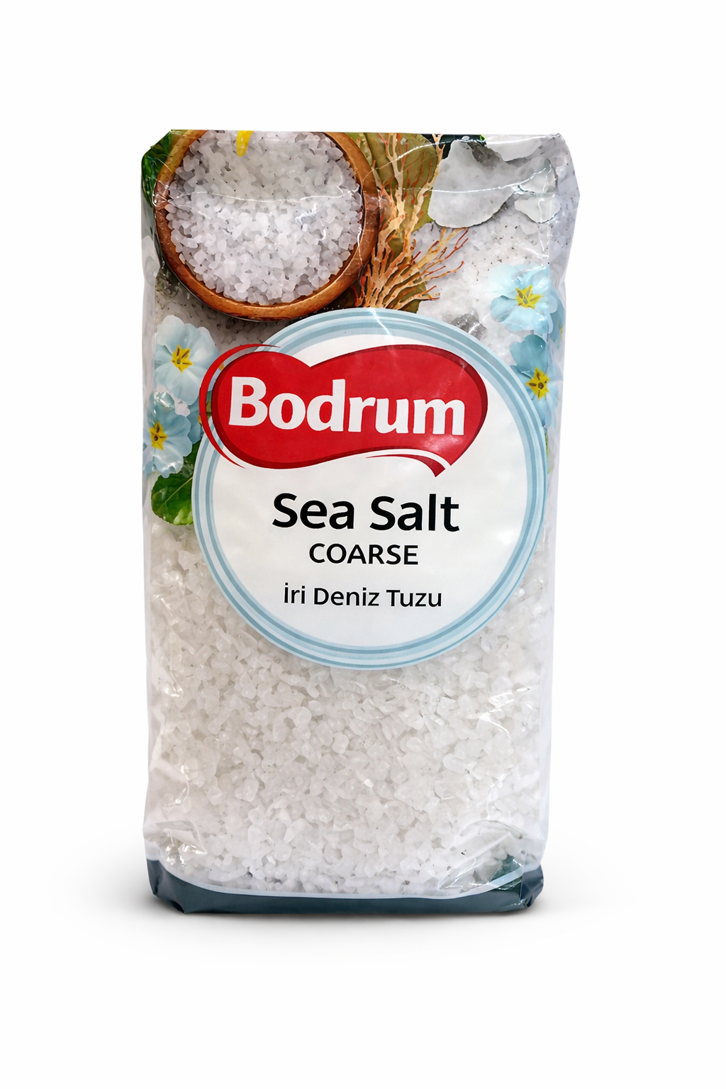 Bodrum Sea Salt Coarse 1kg Natural Cooking Salt