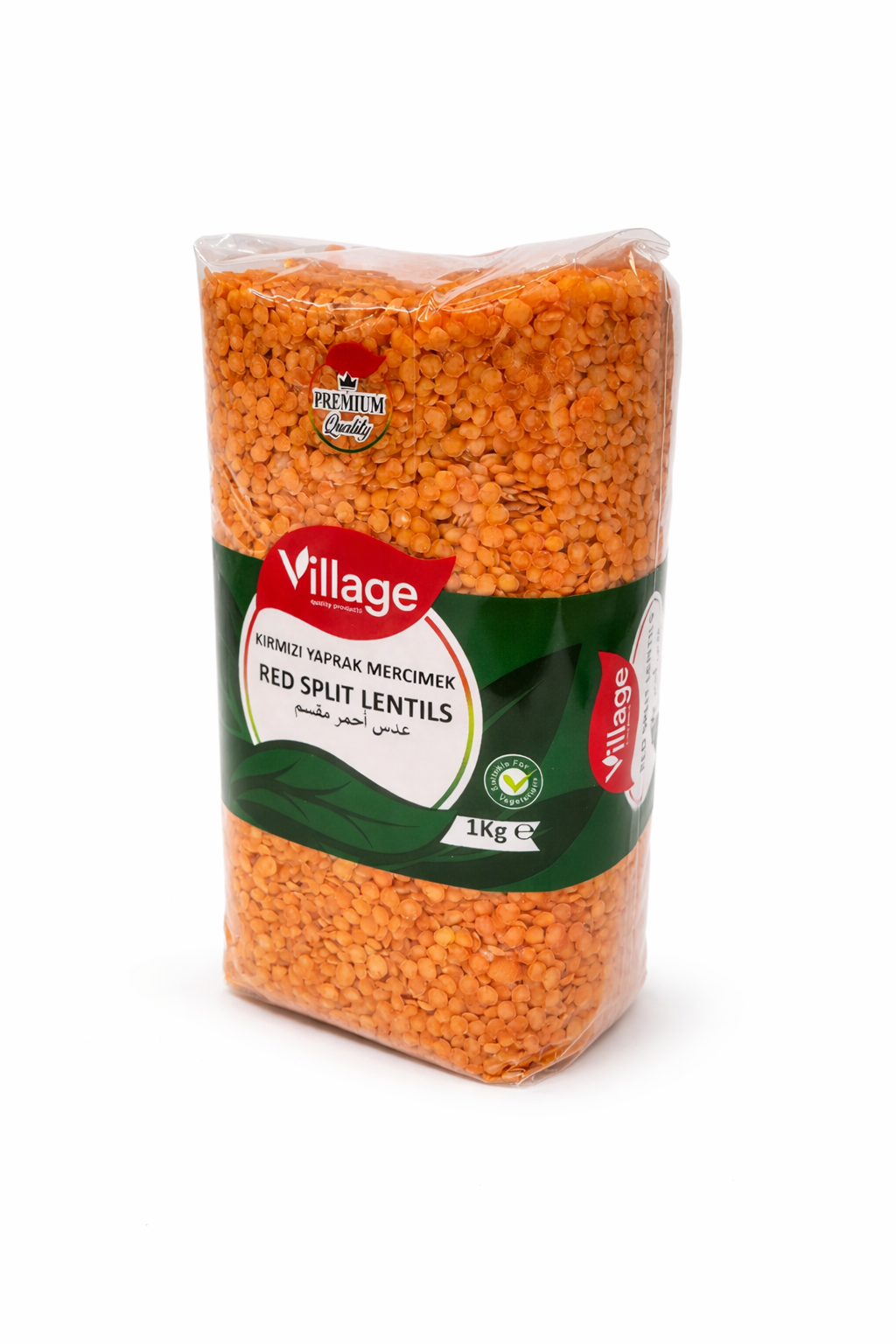 Village Red Split Lentils 1kg – Premium Quality Pulses