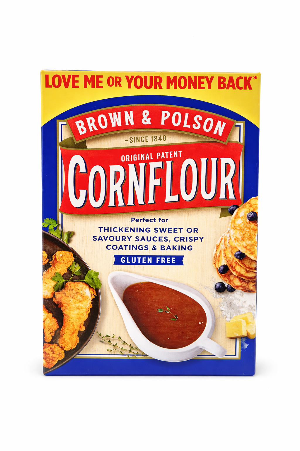Brown & Polson Corn Flour 500g | Pure Cornstarch Baking