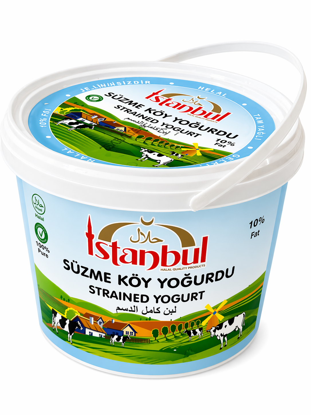 Istanbul Strained Yogurt 10% Fat 2Kg Tub