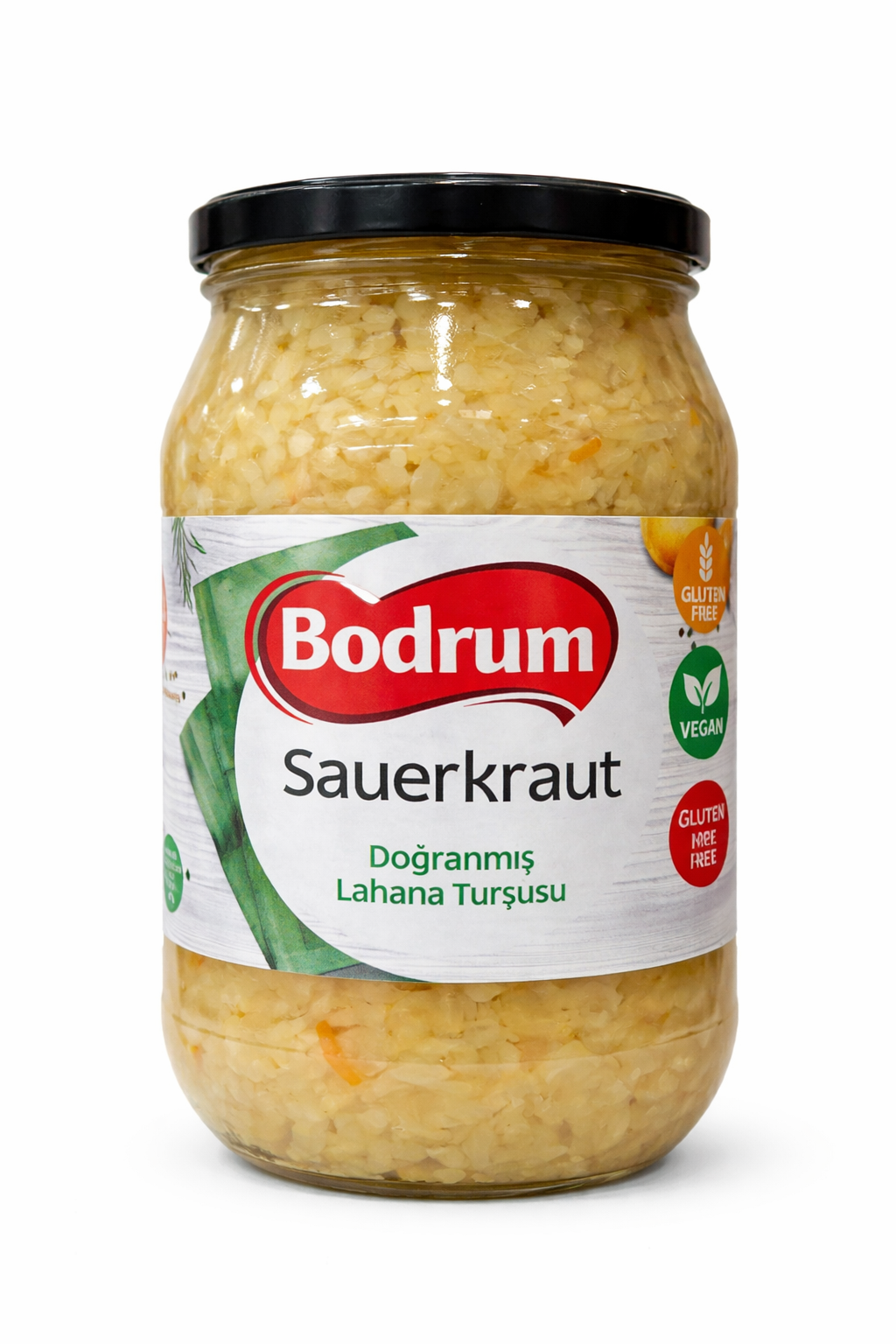 BODRUM Sauerkraut 900g Fermented Cabbage Jar