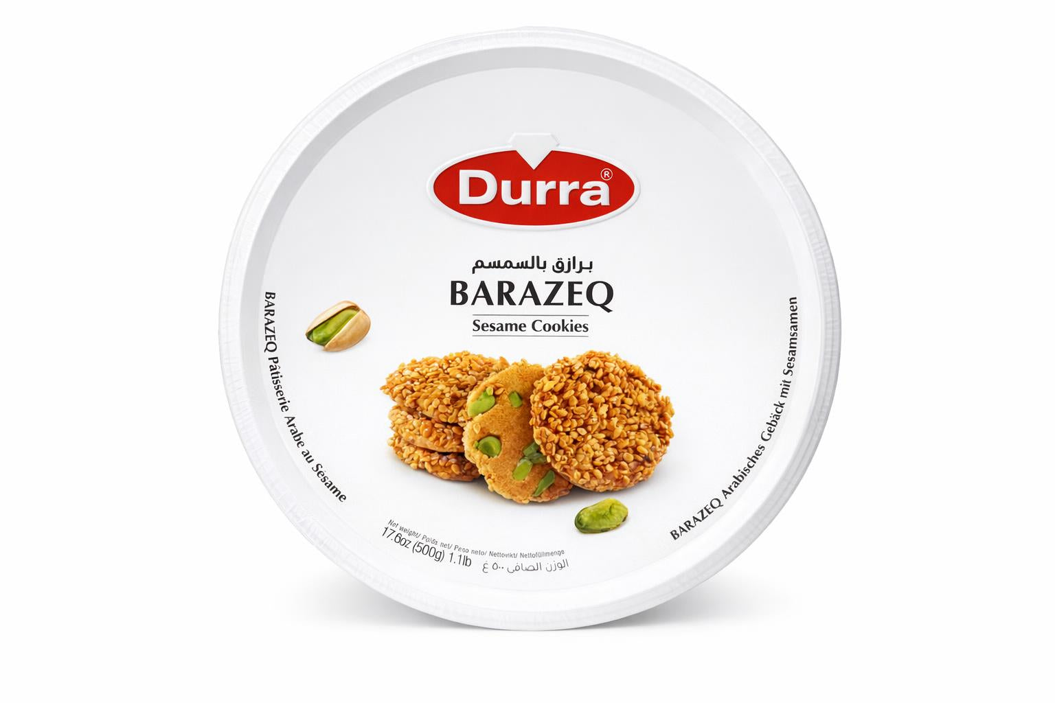 Durra Barazeq Sesame Cookies 500g Authentic Middle Eastern