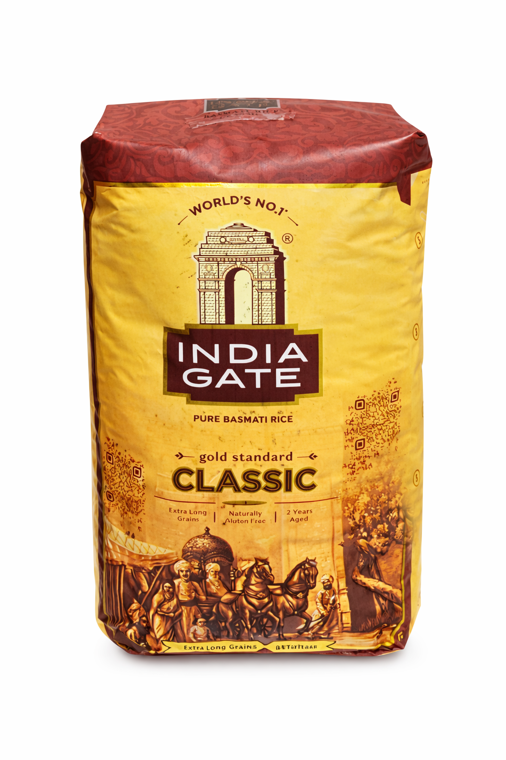 India Gate Basmati Rice Premium Long Grain 1kg