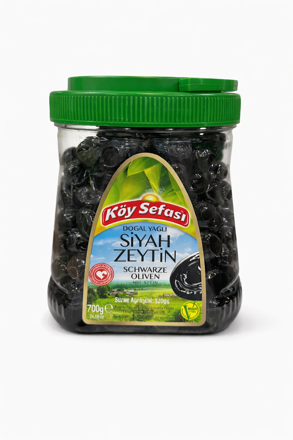 KOY SEFASI Black Olives 700g Jar