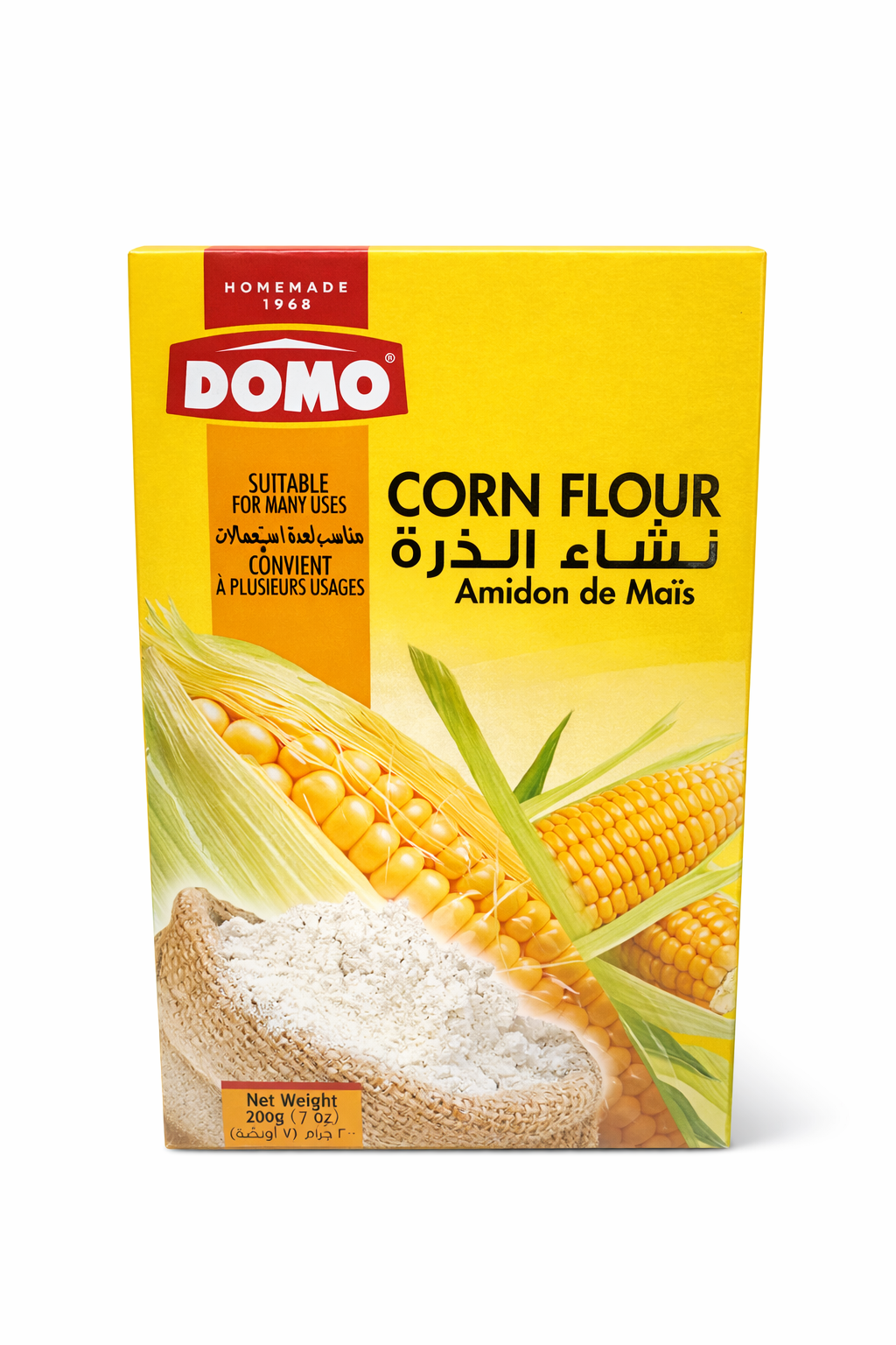 Domo Corn Flour 200g Gluten-Free Baking Ingredient