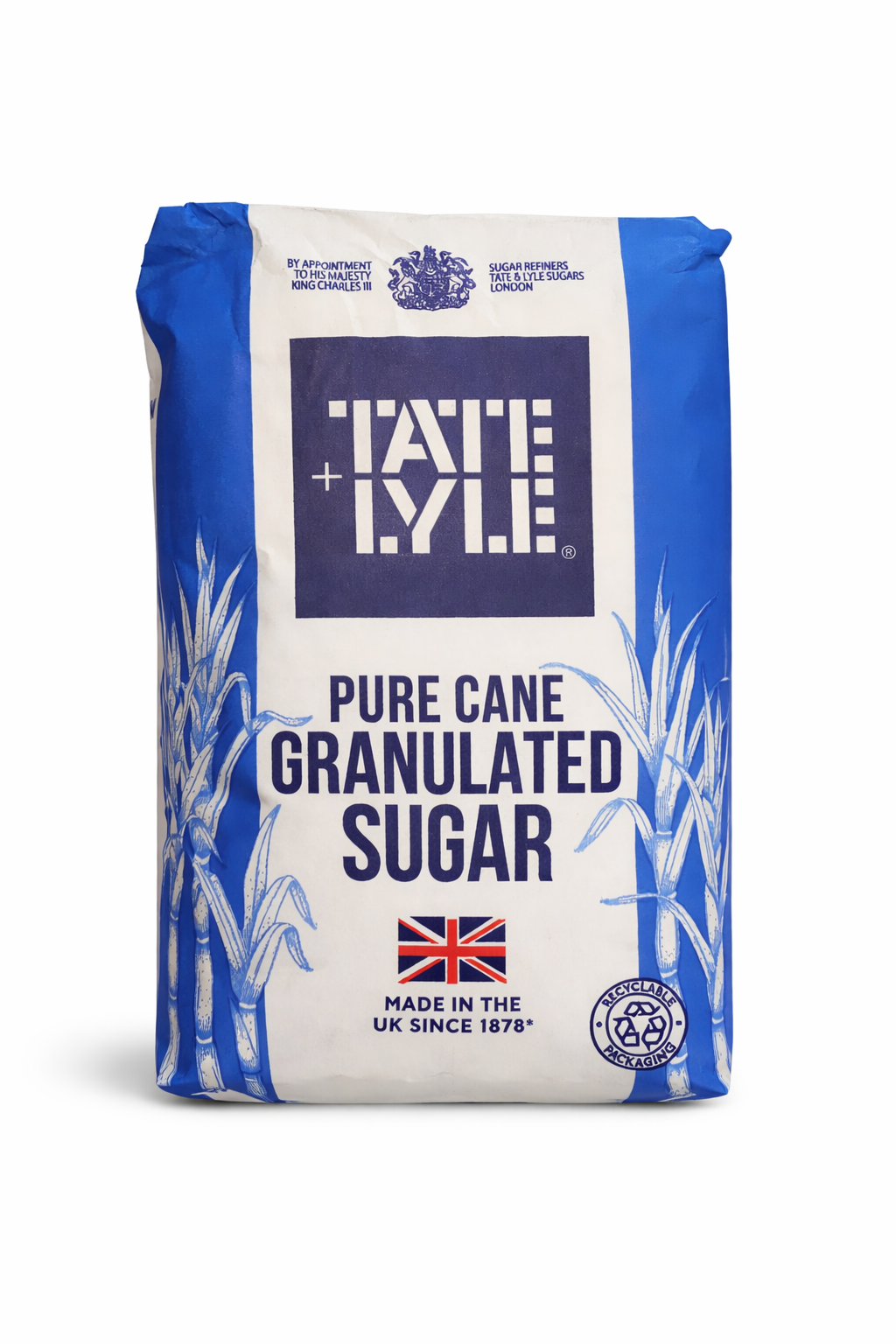 Tate & Lyle Cane Sugar 1kg – Pure Granulated Sugar