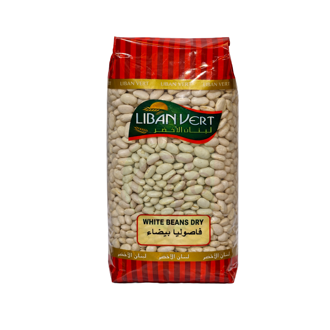 Liban Vert White Beans Dry 1kg