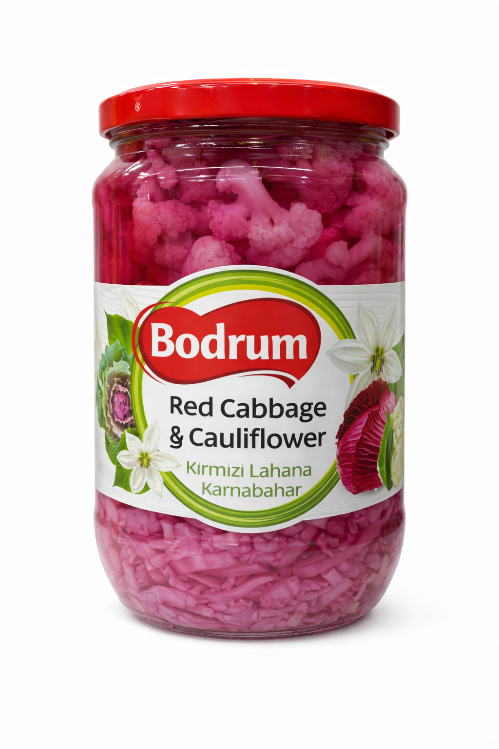 BODRUM Red Cabbage & Cauliflower 680g Jar