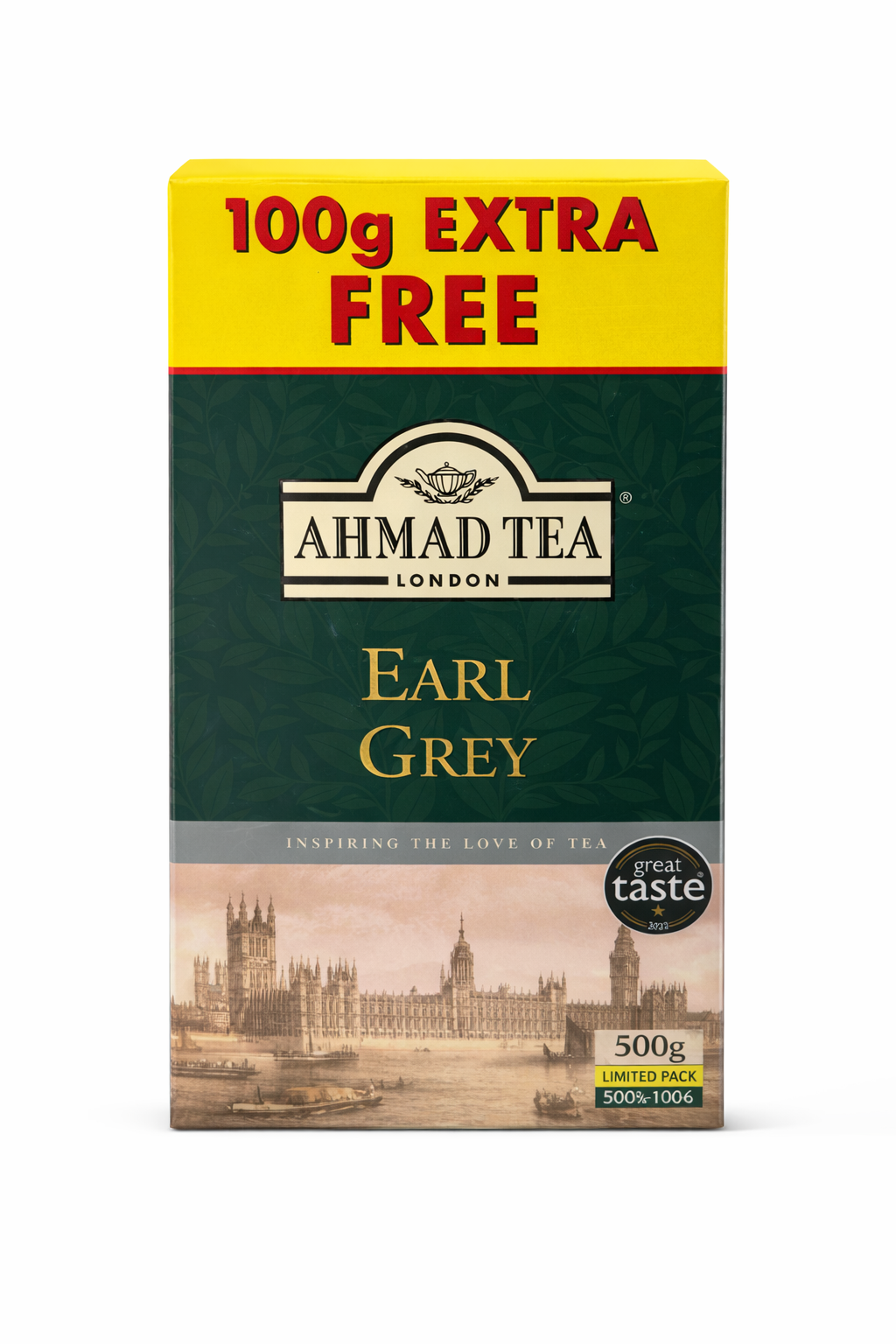 Ahmad Tea Earl Grey Loose Leaf 500g