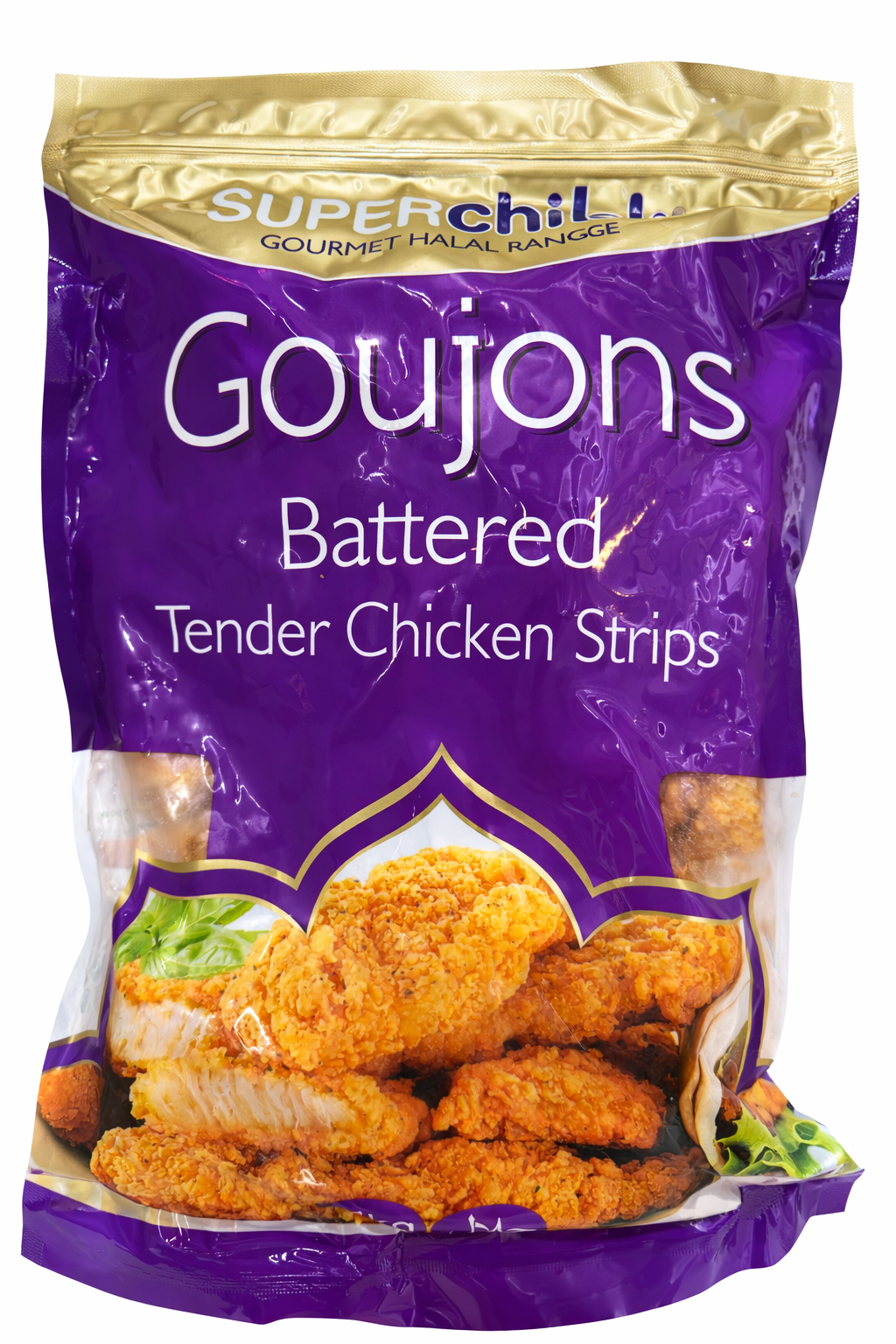 Superchick Battered Chicken Goujons Tender Strips 1kg