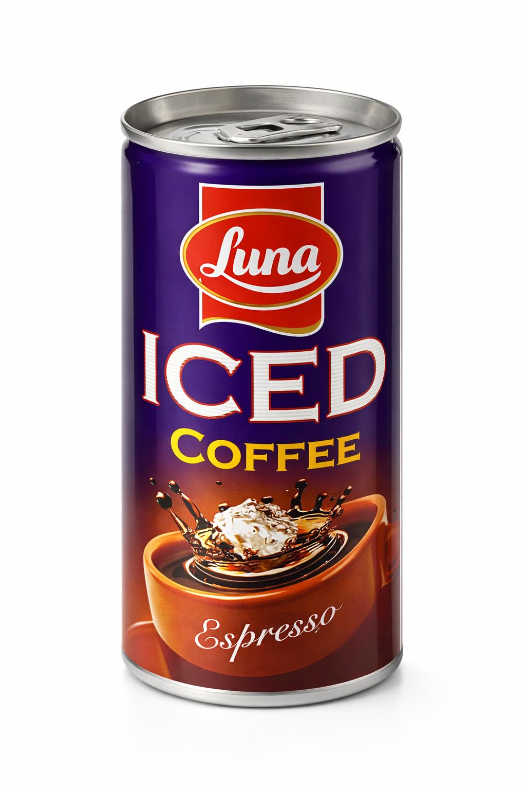 Luna Iced Coffee Espresso 195 – Ready-to-Drink Beverage