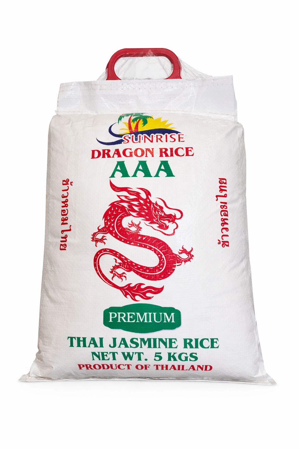 Sunrise Dragon AAA Jasmine Rice 5kg Premium Thai Rice