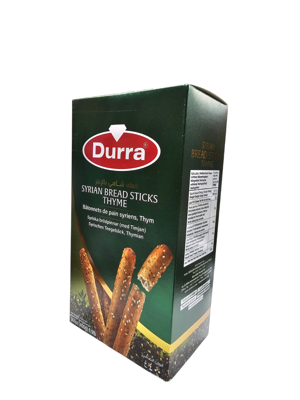 Durra Syrian Bread Sticks Thyme 400g