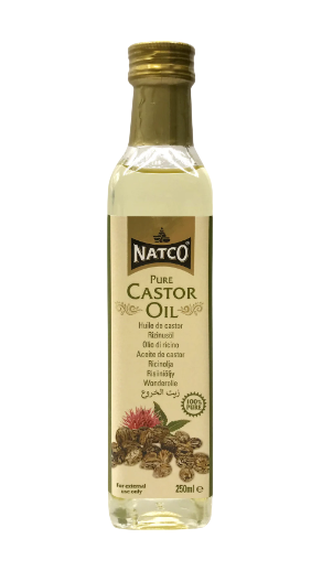 Natco Pure Castor Oil 250ml Cold Pressed Natural