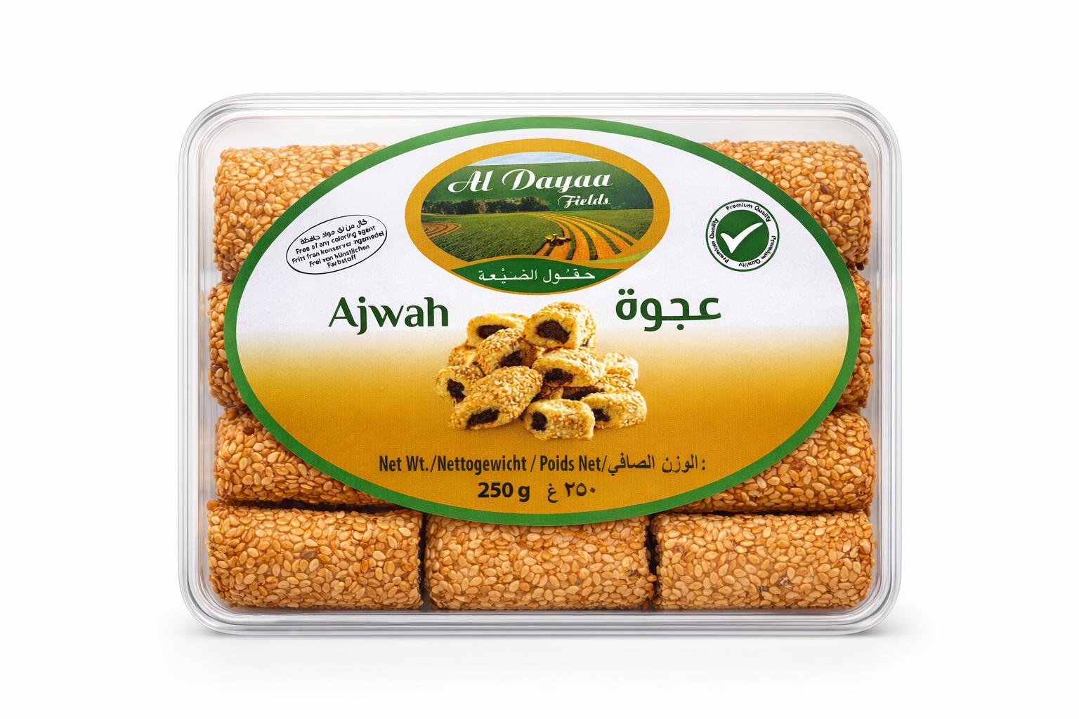 Al Daya Fields Ajwa Dates 250g Premium Quality