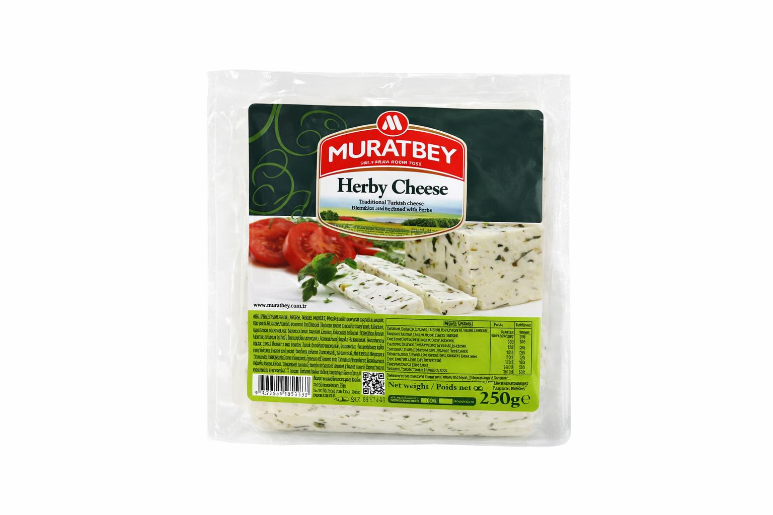 Muratbey Herby Cheese 250g – Turkish Flavored Cheese