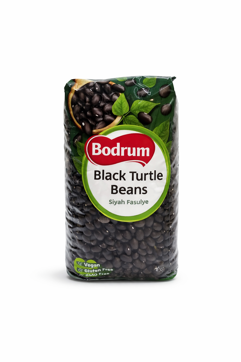 Bodrum Black Turtle Beans 1kg – Premium Dried Beans