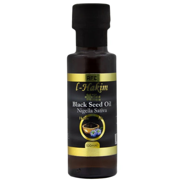 L Hakim Black Seed Oil 100ml Cold Pressed Natural Supplement