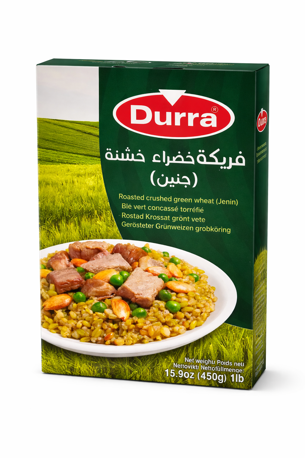 Durra Roasted Crushed Green Wheat Jenin 450g
