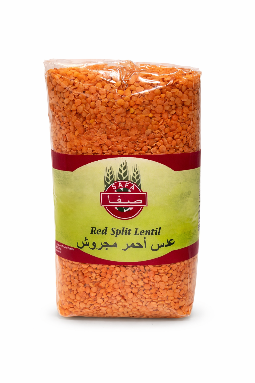 Safa Red Split Lentil 800g – Premium Quality Pulses