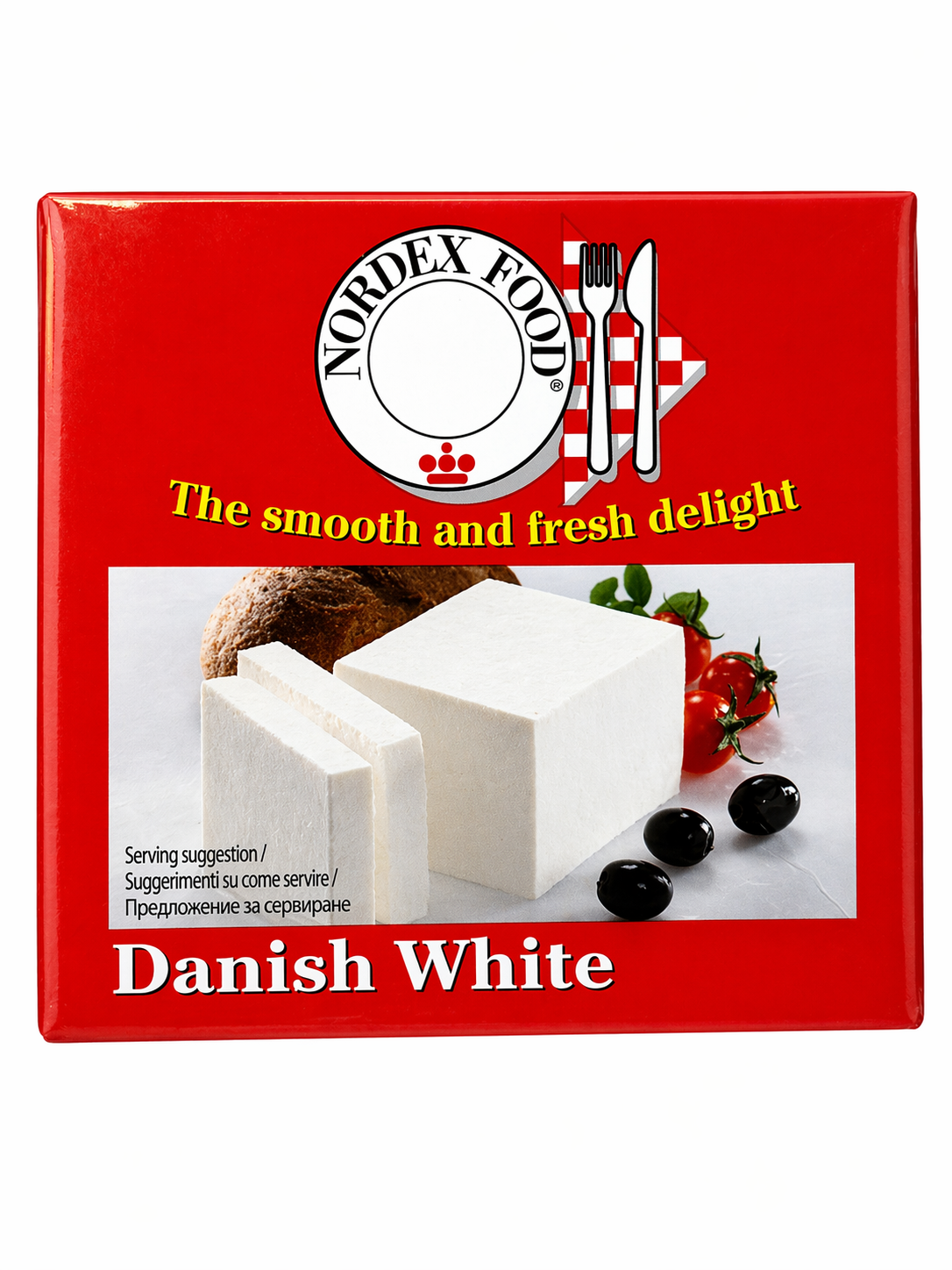 Nordex Food Danish White Cheese 500g Block