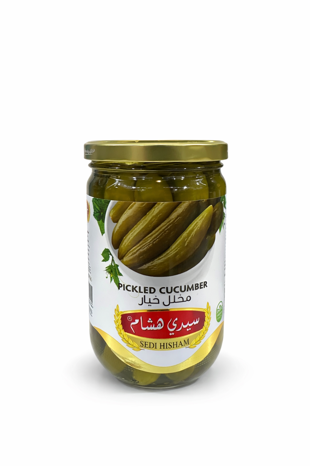 SESI HISHAM Pickled Cucumber 660g Glass Jar