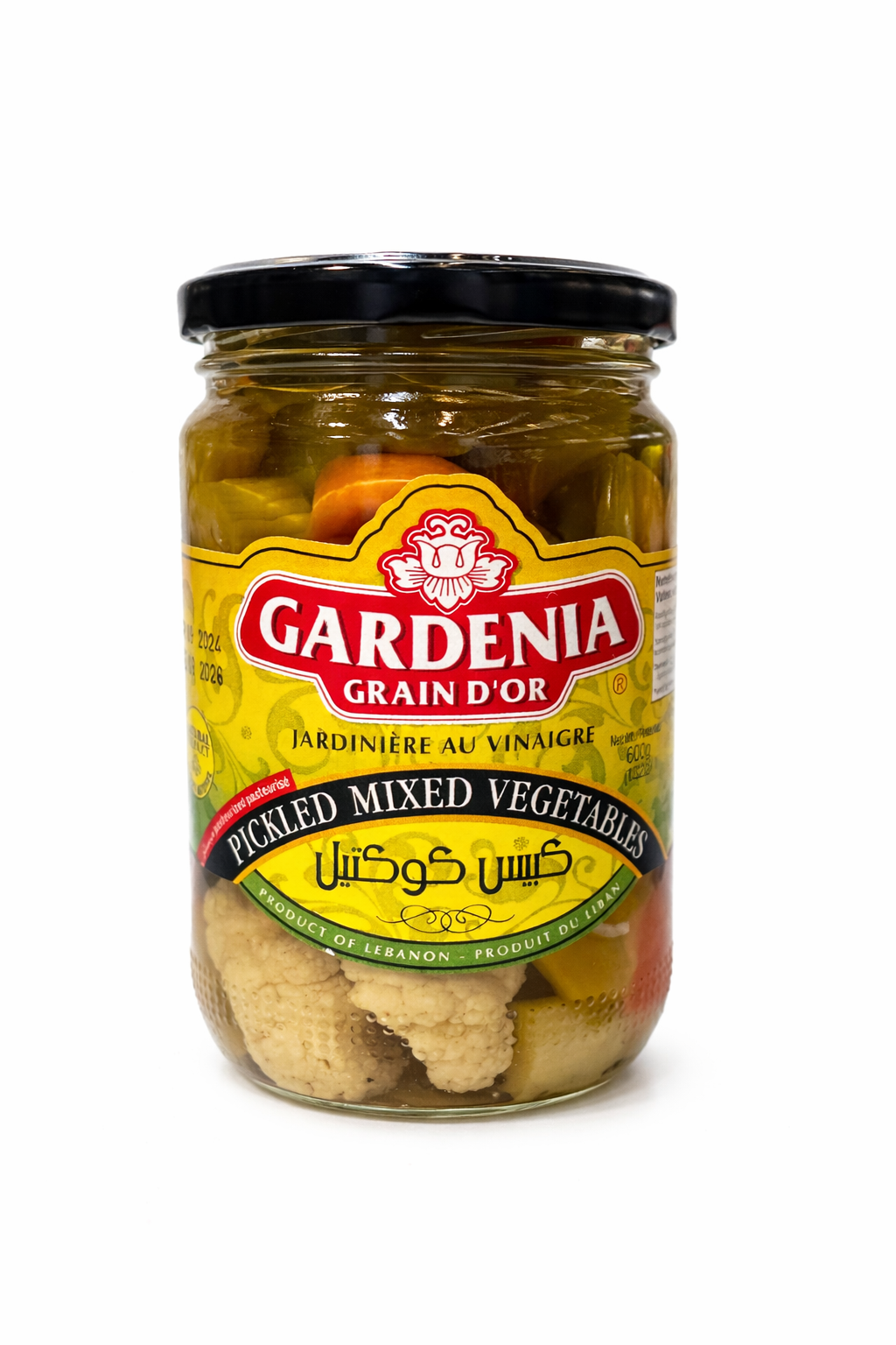 GARDENIN Pickled Mixed Vegetables 600g Jar