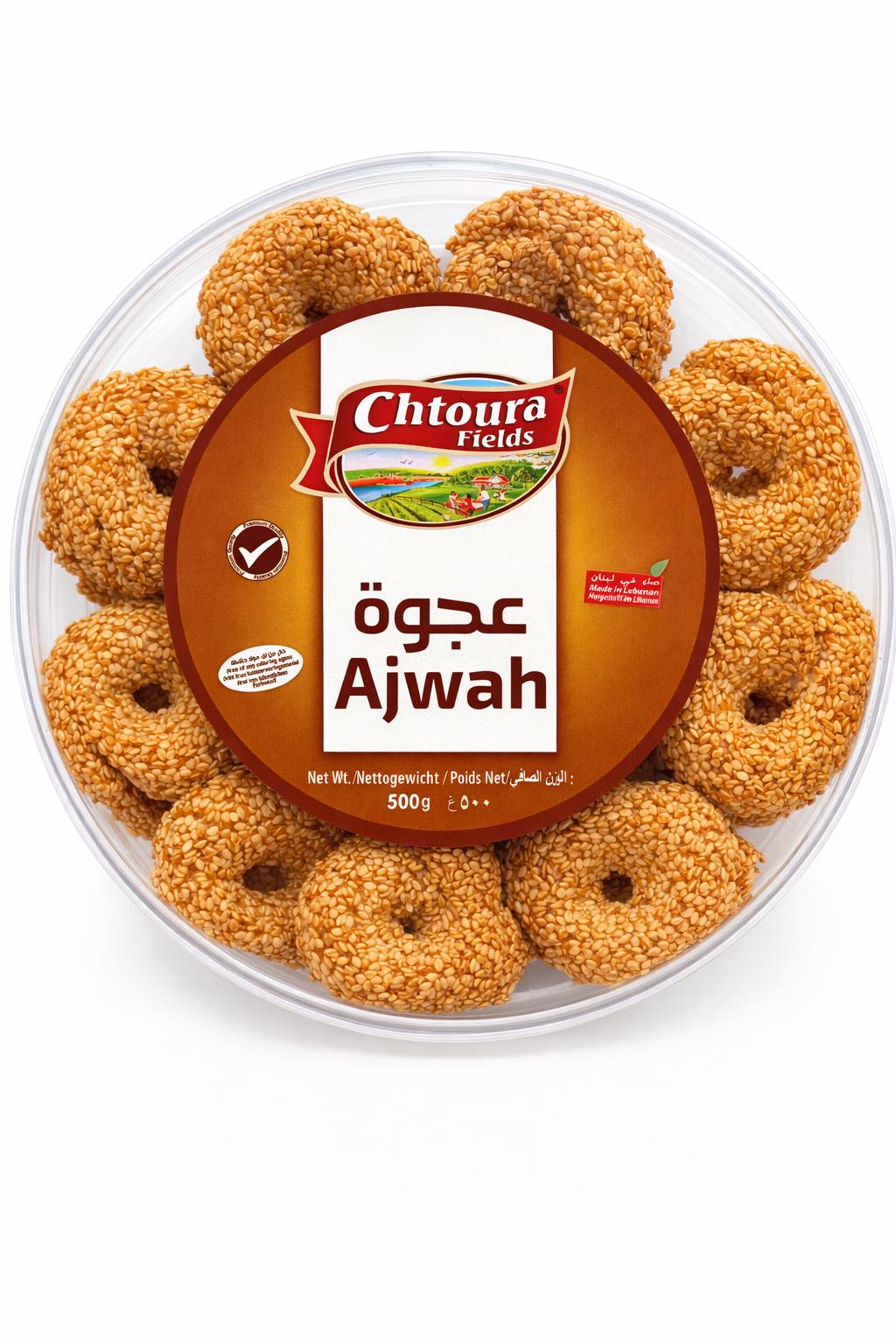 Chtoura Fields Ajwah Dates 500g Pack