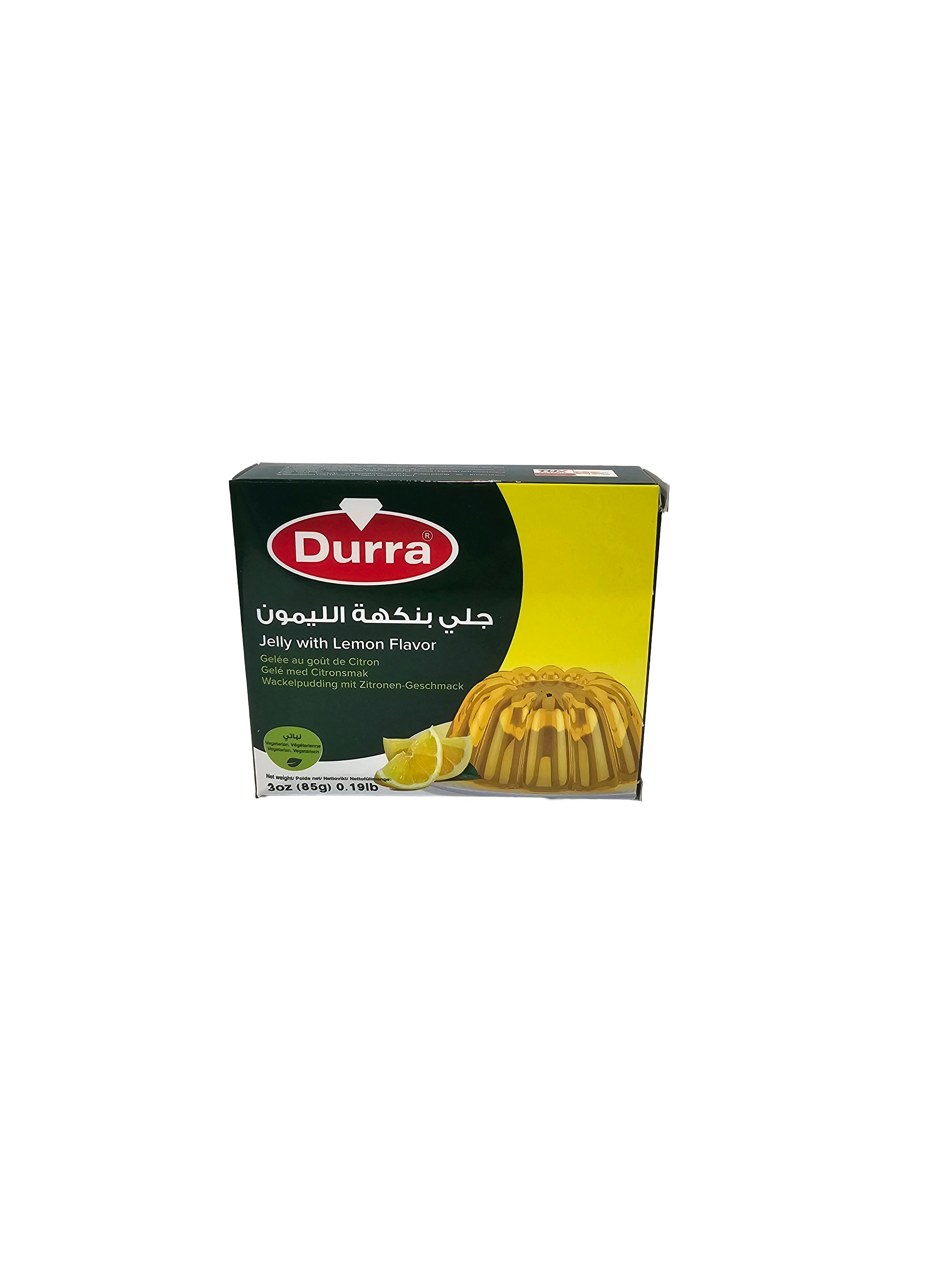 Durra Jelly Lemon Flavour 85g Dessert Snack