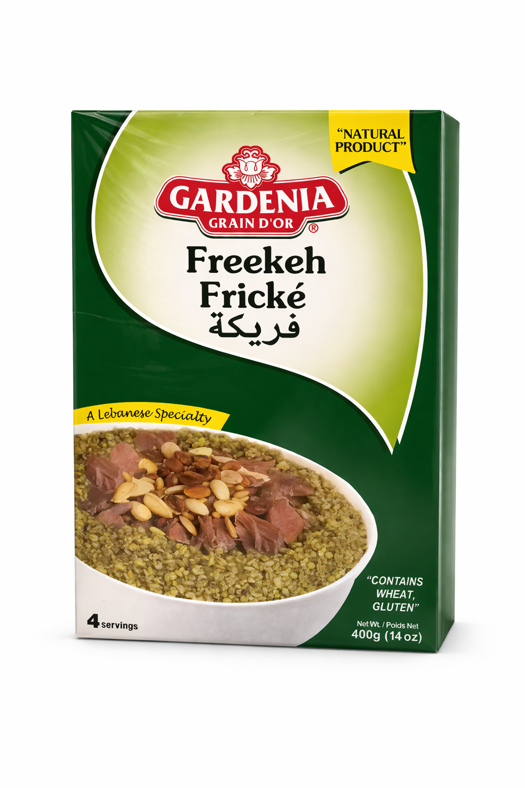 Gardenia Freekeh 400g Whole Grain Roasted Green Wheat