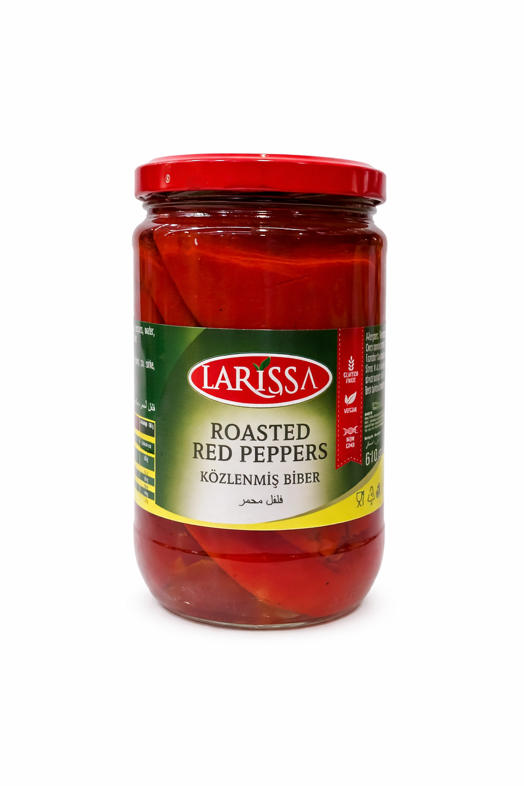LARISSA Roasted Red Peppers 610g Jar