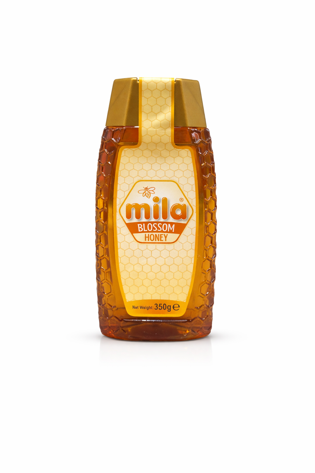 Mila Blossom Honey 350g – Pure Natural Honey Jar
