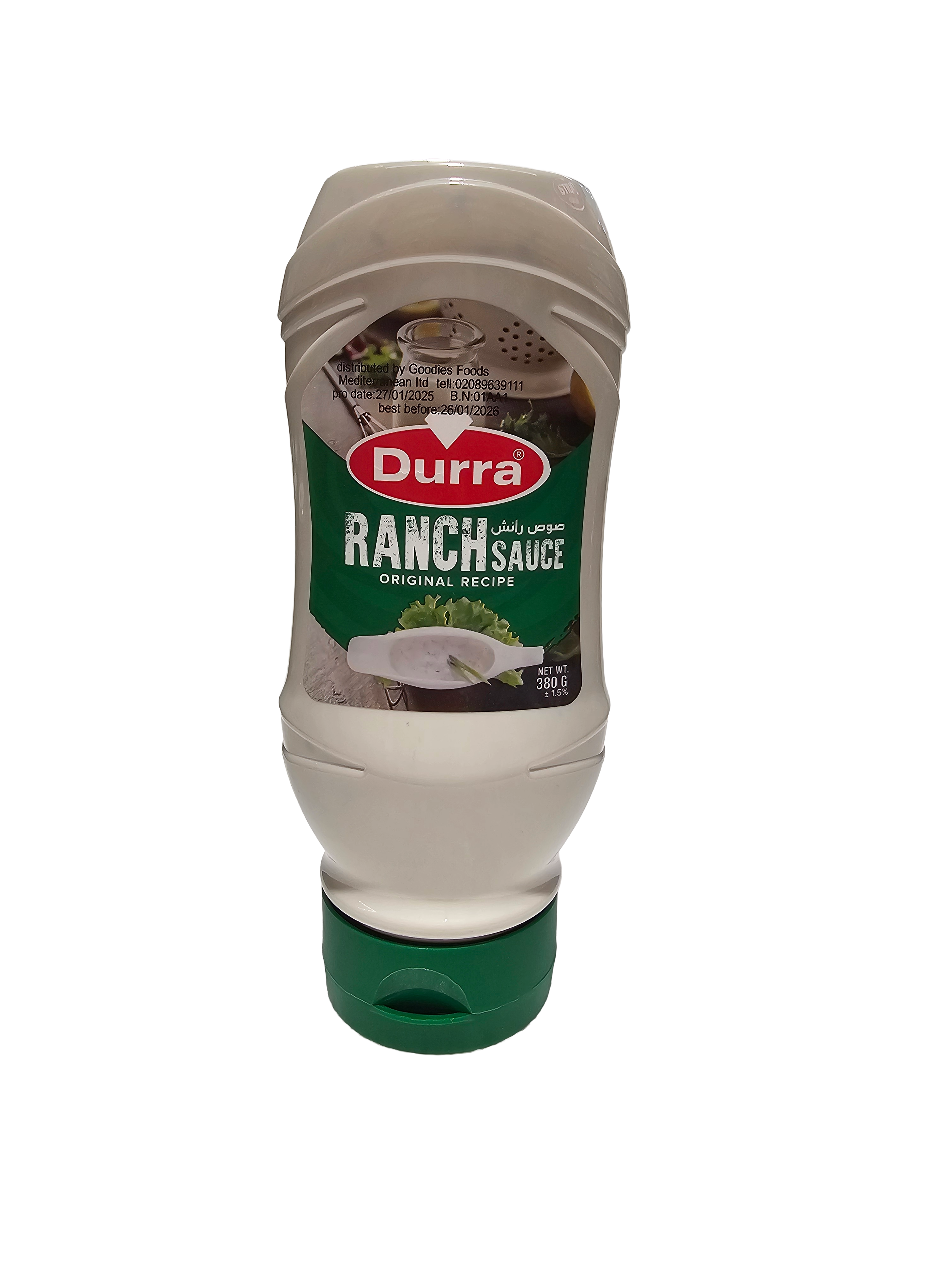 Durra Ranch Sauce Original Recipe 13.4oz (380g)