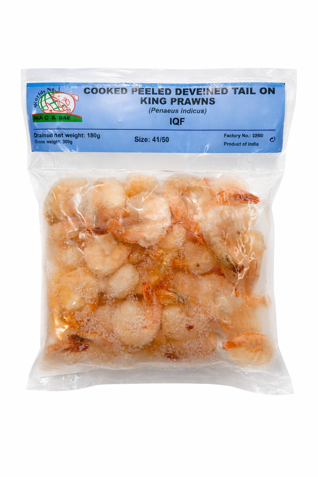 King Prawns 300g Frozen Seafood – Premium Quality