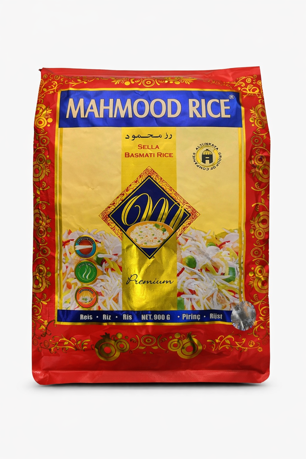 Mahmood Sella Basmati Rice 900g Premium Long Grain