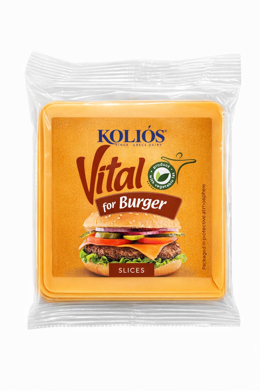Vital Cheese Slices 140g – Fresh Dairy Cheese Pack