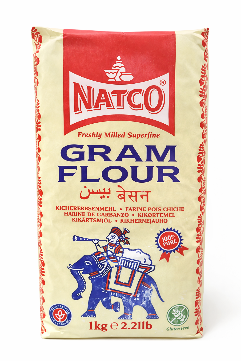 Natco Garam Flour 1kg | Premium Chickpea Besan
