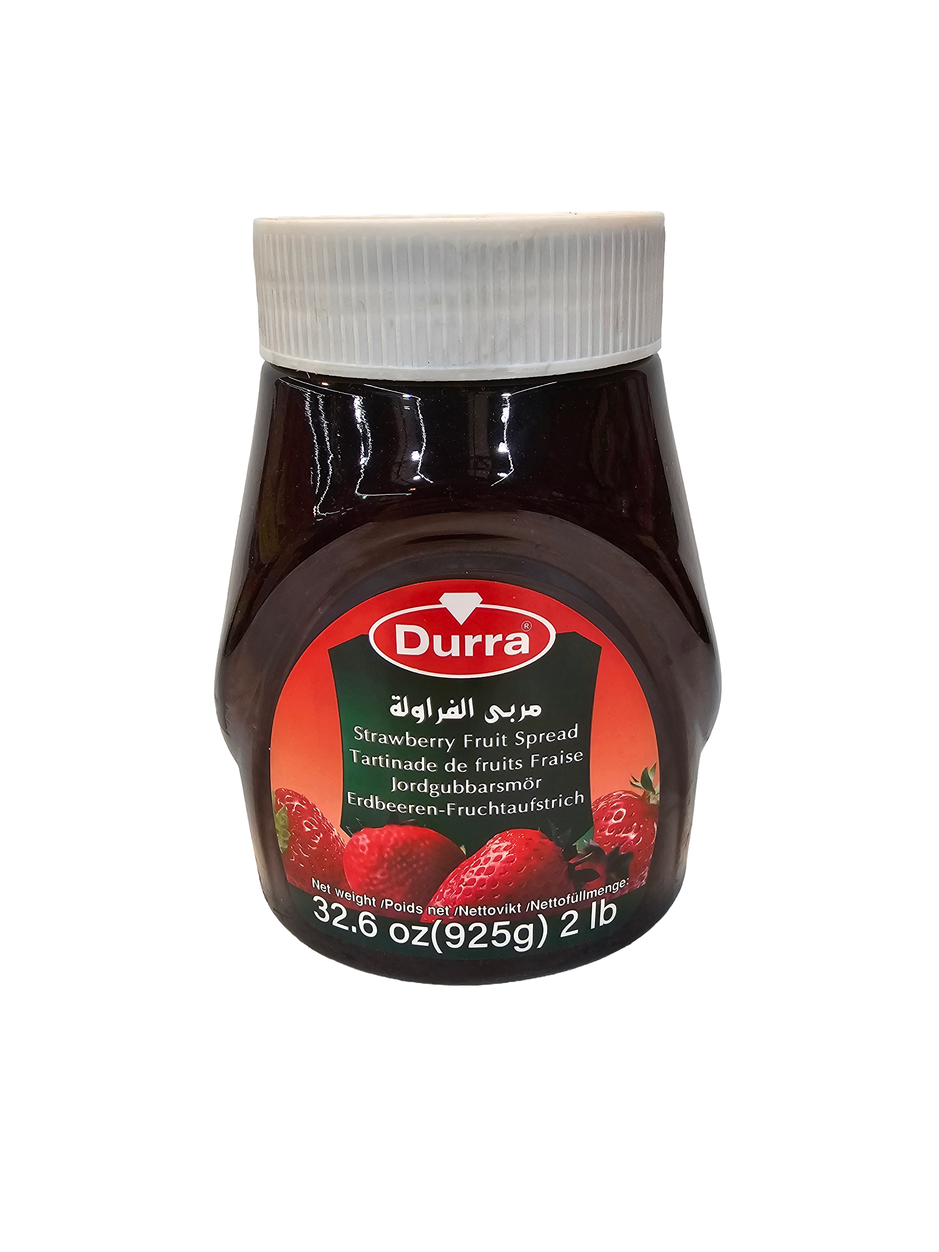 Durra Strawberry Fruit Spread 925g Glass Jar