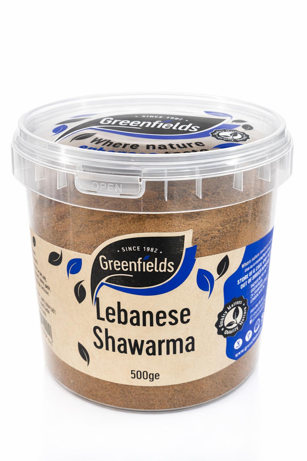 Greenfields Lebanese Shawarma 500g Pack