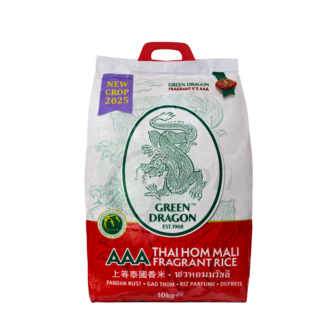 Green Dragon AAA Thai Hom Mali Jasmine Rice 10kg