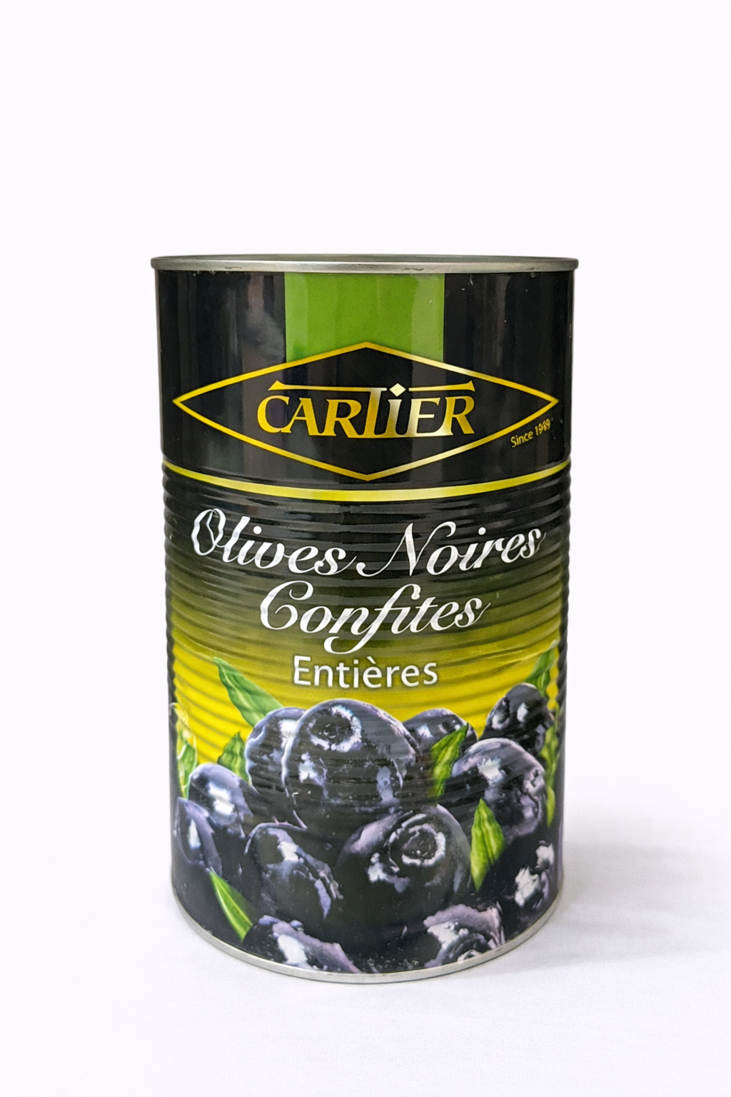 CARLIER Black Olives 4200g – Bulk Jar
