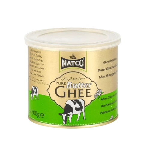 Natco Pure Butter Ghee 500g – Clarified Butter Jar