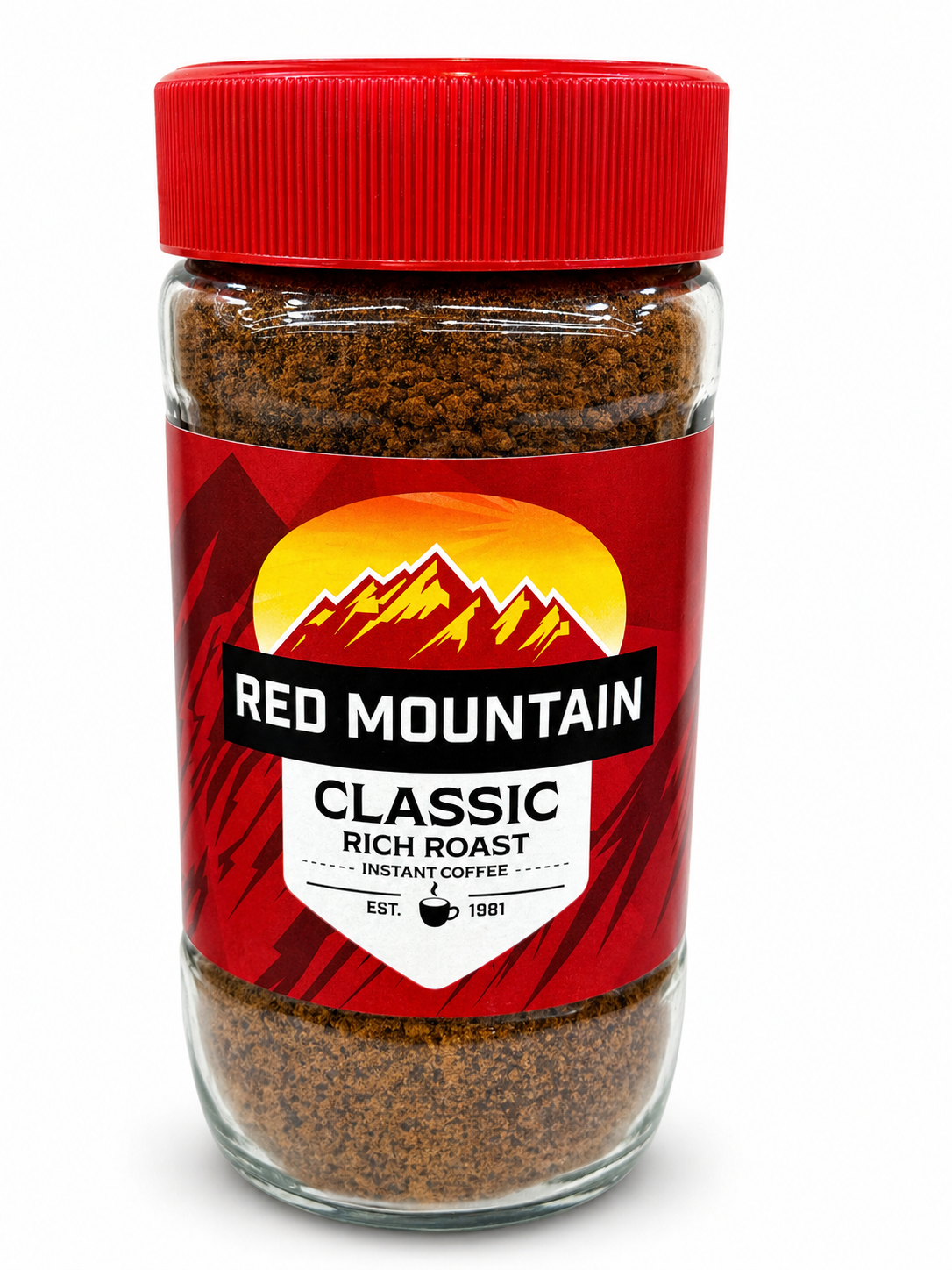 Red Mountain Classic Instant Coffee 100g Jar