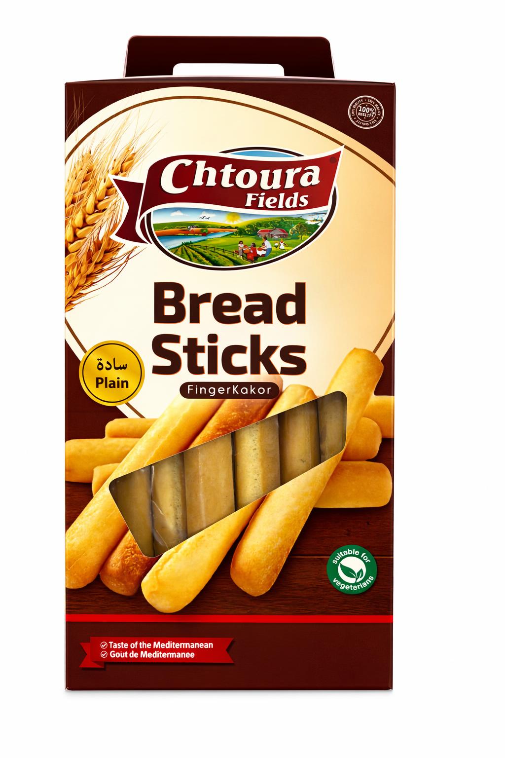 Chtoura Fields Plain Bread Sticks 400g