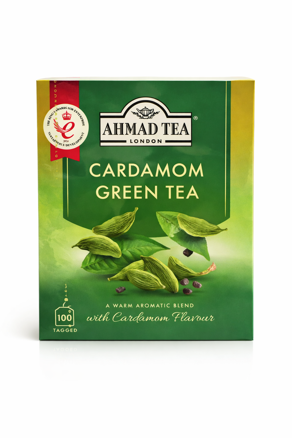 Ahmad Tea Cardamom Green Tea Loose Leaf 150g