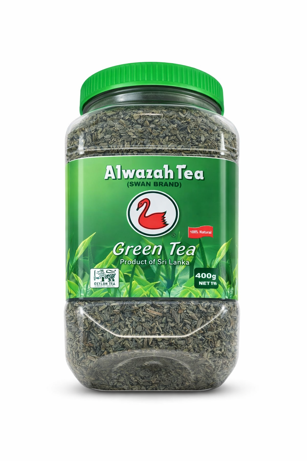 Alwazah Tea Green Tea Loose Leaf 400g